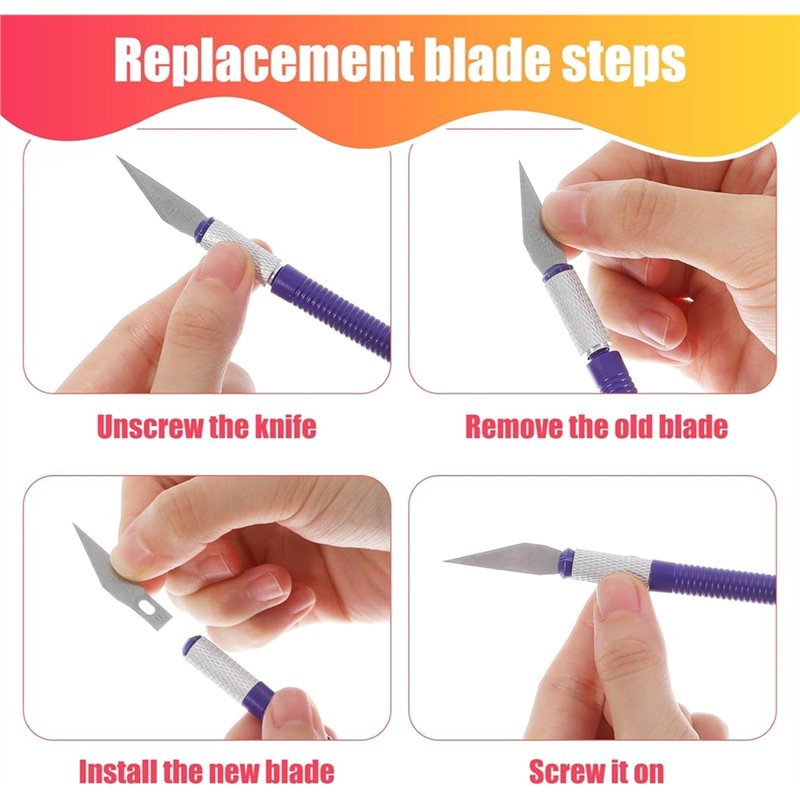 Art Craft Cardboard - 【NOW SAVE】Exacto Knives Bulk 64-Pack Set