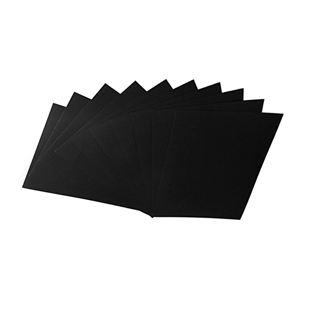 50Pcs A4 Black Card Paper 250G - Art Craft Cardboard 评论和价格