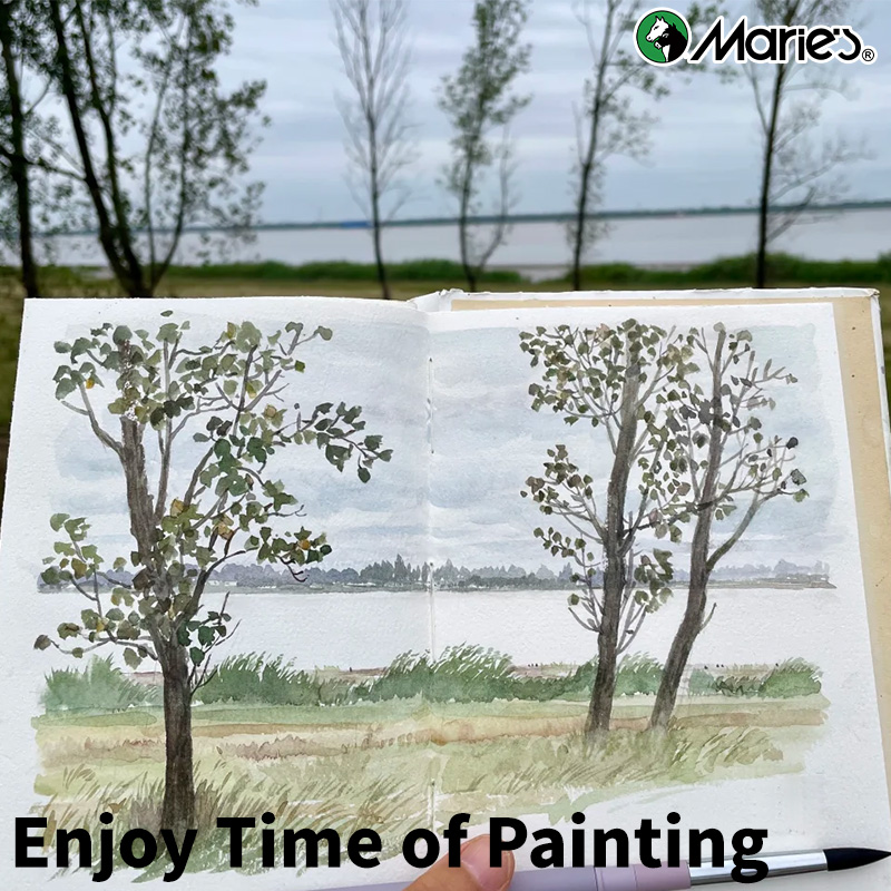 Marie's 1pc Travel Watercolor  - Gouache Paint Set 评论和价格