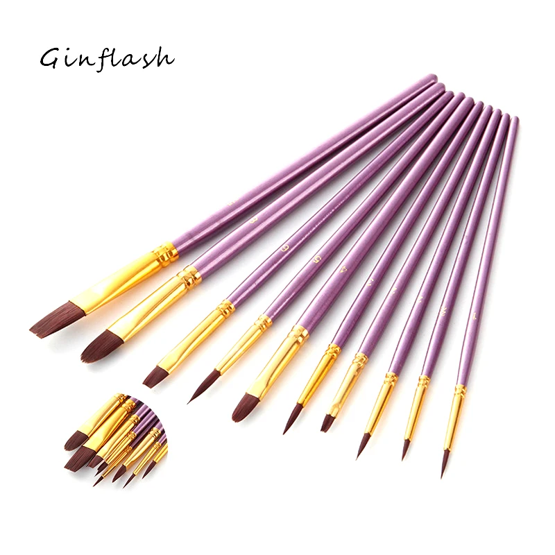 Ginflash 6/10pcs set Watercolo - Gouache Paint Set 评论和价格